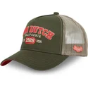 mutsid-kumer-roheline-snapback-col-von-dutch