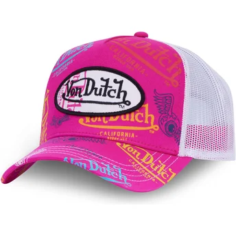 Mütsid kumer roosa snapback LE FUS Von Dutch