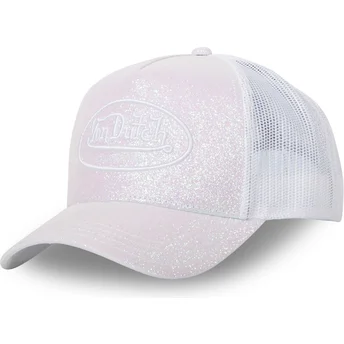 Mütsid kumer valge snapback GLITTER W Von Dutch