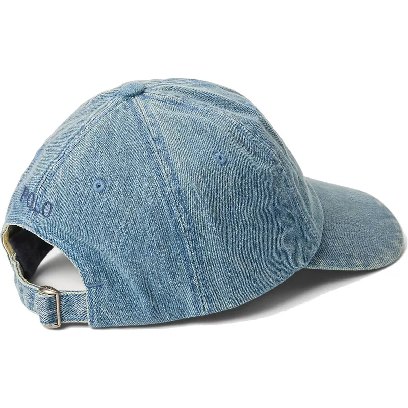 mutsid-kumer-sinine-reguleeritav-classic-sport-denim-polo-ralph-lauren