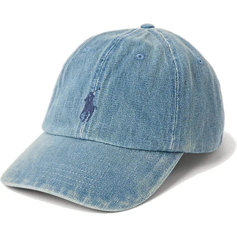 mutsid-kumer-sinine-reguleeritav-classic-sport-denim-polo-ralph-lauren