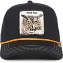 mutsid-kumer-must-snapback-buho-wise-owl-100-the-farm-all-over-canvas-the-farm-de-goorin-bros