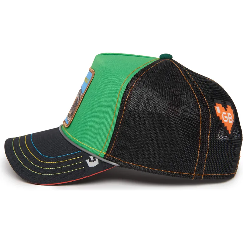 mutsid-kumer-roheline-snapback-trouble-32-in-twenty-insert-coin-vol2-the-farm-goorin-bros