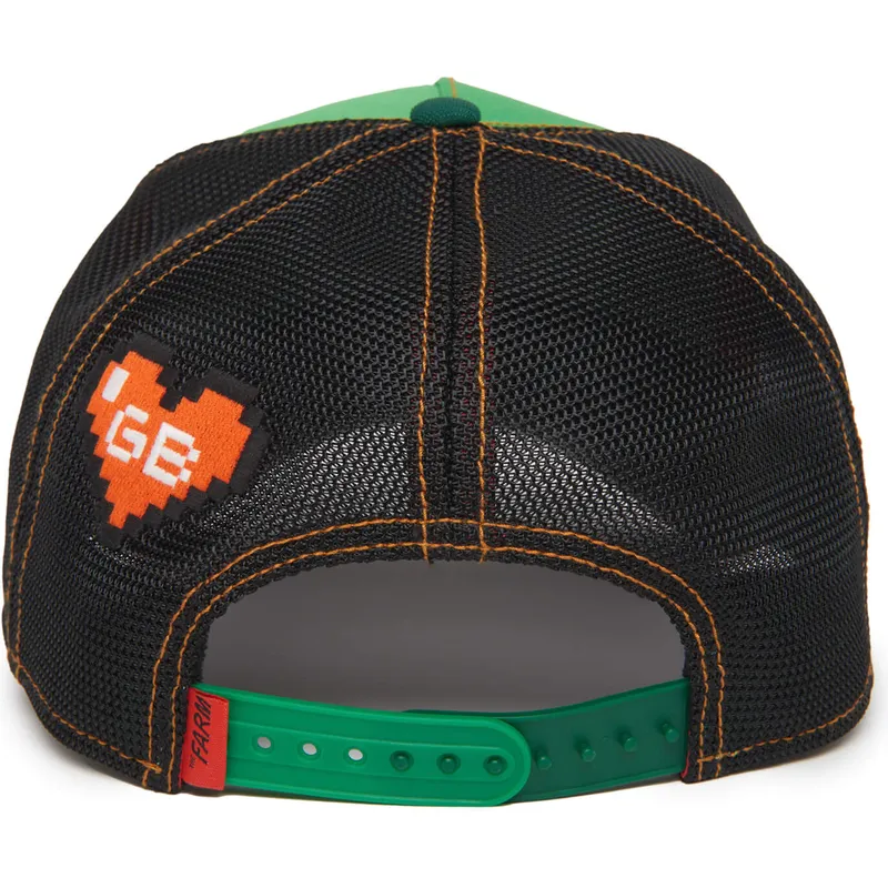 mutsid-kumer-roheline-snapback-trouble-32-in-twenty-insert-coin-vol2-the-farm-goorin-bros