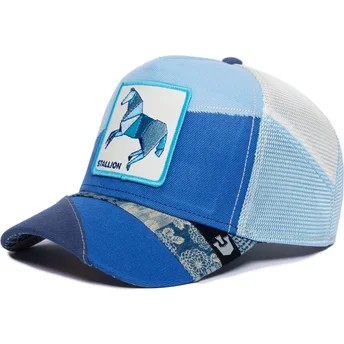 mutsid-kumer-sinine-snapback-stallion-self-reliant-farmigami-the-farm-goorin-bros