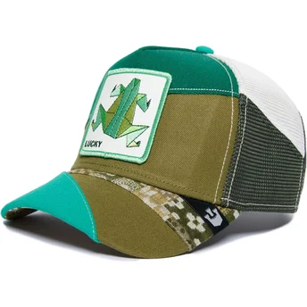 mutsid-kumer-roheline-snapback-lucky-good-luck-farmigami-the-farm-goorin-bros