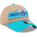 mutsid-kumer-pruun-reguleeritav-9twenty-draft-2024-charlotte-hornets-nba-new-era
