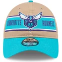 mutsid-kumer-pruun-reguleeritav-9twenty-draft-2024-charlotte-hornets-nba-new-era