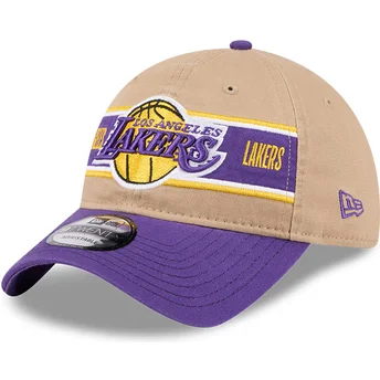 Cap kumer brown adjustable strap 9TWENTY Draft 2024 Los Angeles Lakers NBA New Era
