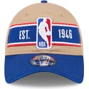 cap-kumer-brown-adjustable-strap-9twenty-draft-2024-nba-new-era