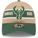 mutsid-kumer-pruun-reguleeritav-9twenty-draft-2024-milwaukee-bucks-nba-new-era