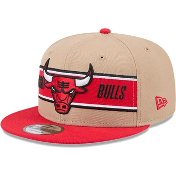 Mütsid lame pruun snapback 9FIFTY Draft 2024 Chicago Bulls NBA New Era
