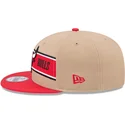 cap-lame-brown-snapback-9fifty-draft-2024-chicago-bulls-nba-new-era