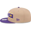 mutsid-lame-pruun-snapback-9fifty-draft-2024-los-angeles-lakers-nba-new-era