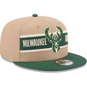mutsid-lame-pruun-snapback-9fifty-draft-2024-milwaukee-bucks-nba-new-era