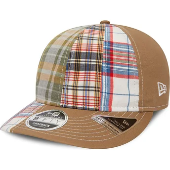 Mütsid kumer pruun reguleeritav rihm 9FIFTY Retro Crown Relaxed Heritage Fit New Era