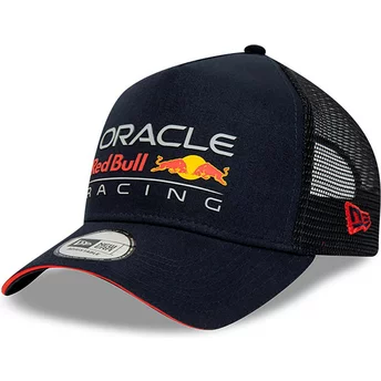 New Era A Frame Essential Red Bull Racing Formula 1 Navy Blue Trucker Hat