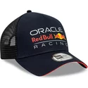new-era-a-frame-essential-red-bull-racing-formula-1-navy-blue-trucker-hat