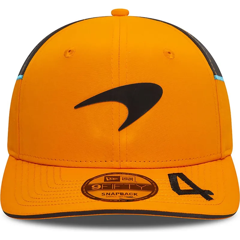 mutsid-kumer-oranz-snapback-lando-norris-9fifty-original-fit-mclaren-racing-formula-1-new-era