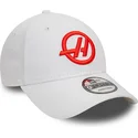 mutsid-kumer-valge-snapback-9forty-haas-f1-team-formula-1-new-era