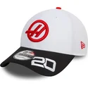 mutsid-kumer-valge-snapback-kevin-magnussen-9forty-haas-f1-team-formula-1-new-era