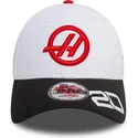 mutsid-kumer-valge-snapback-kevin-magnussen-9forty-haas-f1-team-formula-1-new-era