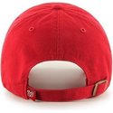 47-brand-curved-brim-washington-nationals-mlb-clean-up-red-cap