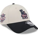 mutsid-kumer-beez-snapback-9forty-stretch-snap-4th-of-july-los-angeles-dodgers-mlb-new-era