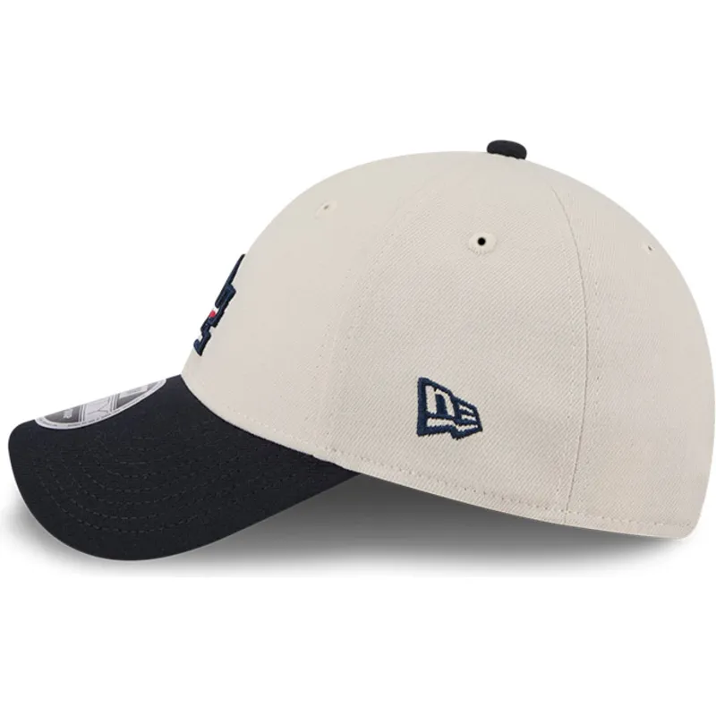 mutsid-kumer-beez-snapback-9forty-stretch-snap-4th-of-july-los-angeles-dodgers-mlb-new-era