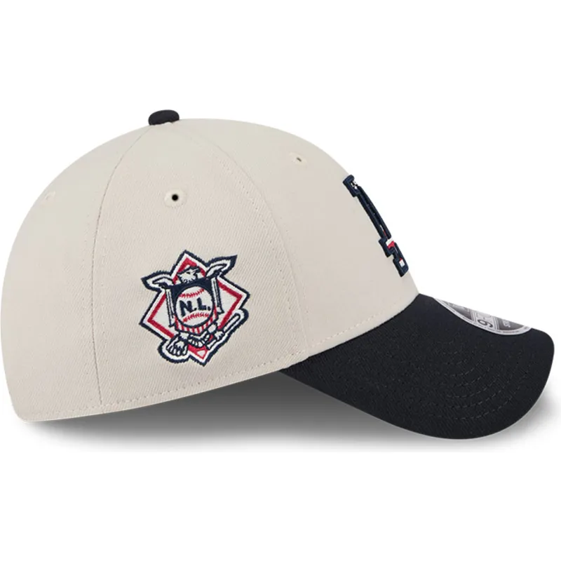 mutsid-kumer-beez-snapback-9forty-stretch-snap-4th-of-july-los-angeles-dodgers-mlb-new-era