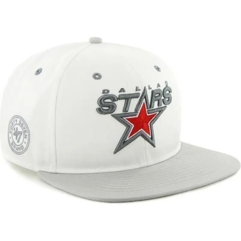 mutsid-lame-valge-snapback-dallas-stars-nhl-47-brand