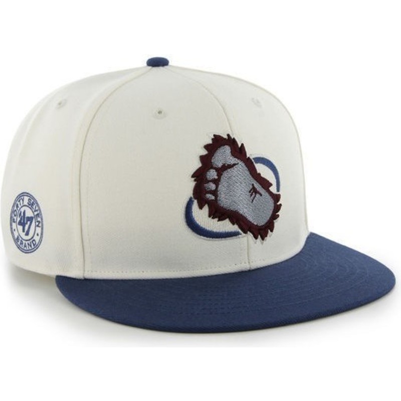 47-brand-flat-brim-colorado-avalanche-nhl-black-and-blue-snapback-cap