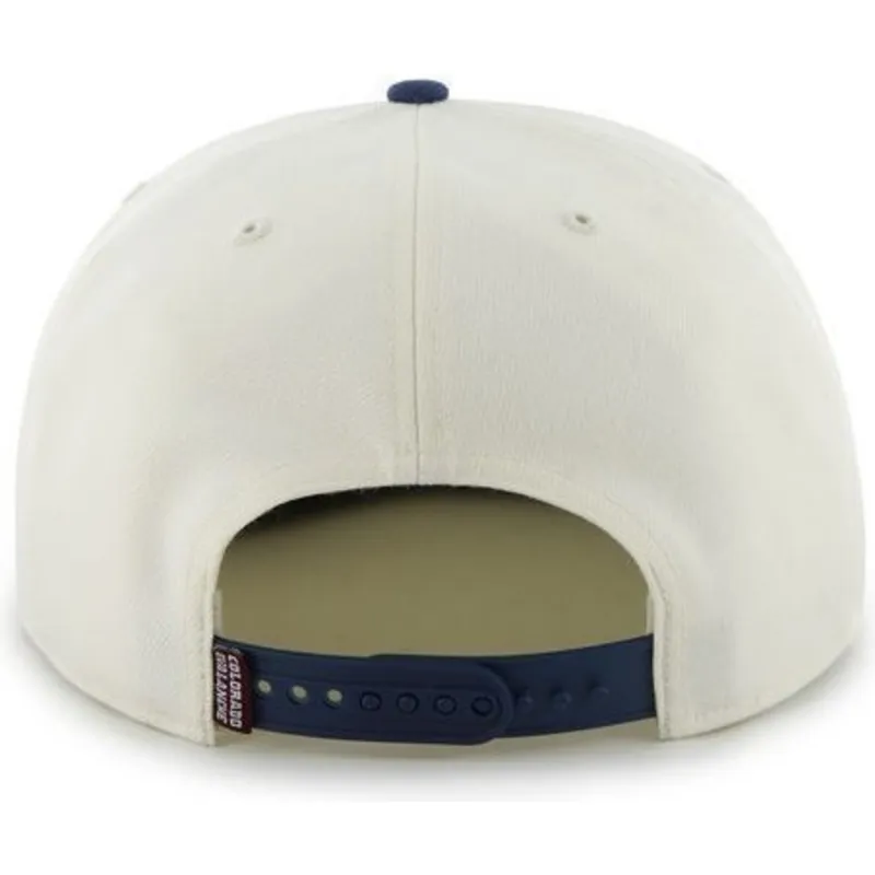 cap-lame-white-snapback-colorado-avalanche-nhl-47-brand