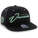 47-brand-flat-brim-script-logo-vancouver-canucks-nhl-black-snapback-cap