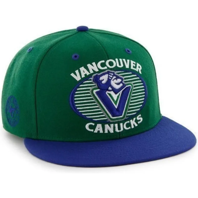 mutsid-lame-roheline-snapback-vancouver-canucks-nhl-47-brand