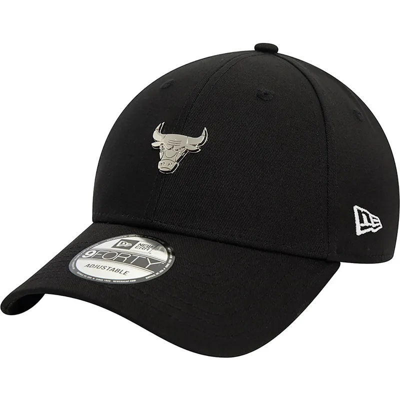 mutsid-kumer-must-reguleeritav-9forty-metallic-pin-chicago-bulls-nba-new-era
