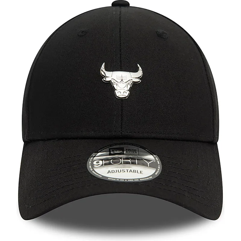 mutsid-kumer-must-reguleeritav-9forty-metallic-pin-chicago-bulls-nba-new-era