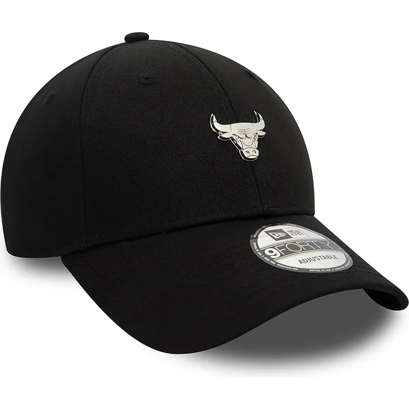 mutsid-kumer-must-reguleeritav-9forty-metallic-pin-chicago-bulls-nba-new-era