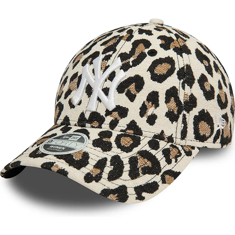 mutsid-kumer-leopard-reguleeritav-9forty-new-york-yankees-mlb-new-era