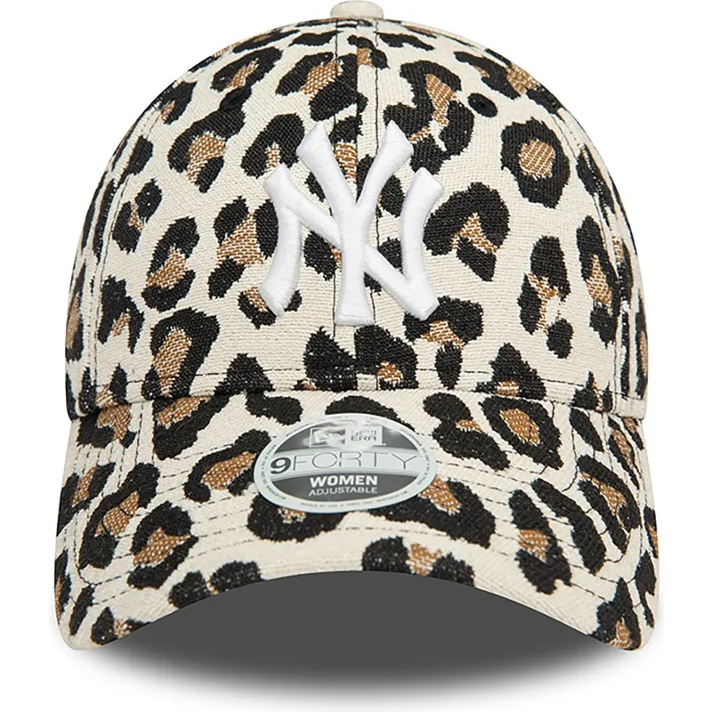 mutsid-kumer-leopard-reguleeritav-9forty-new-york-yankees-mlb-new-era