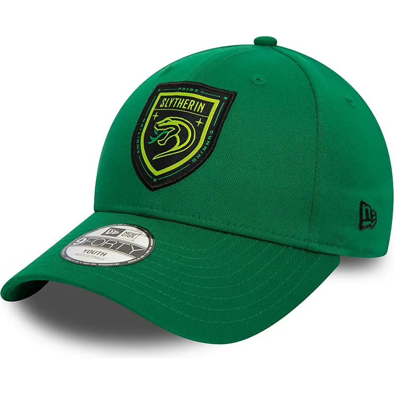 mutsid-kumer-roheline-snapback-lastele-9forty-slytherin-harry-potter-new-era