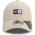 new-era-curved-brim-9twenty-repreve-beige-adjustable-cap