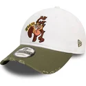 mutsid-kumer-valge-reguleeritav-9twenty-washed-tasmania-looney-tunes-new-era