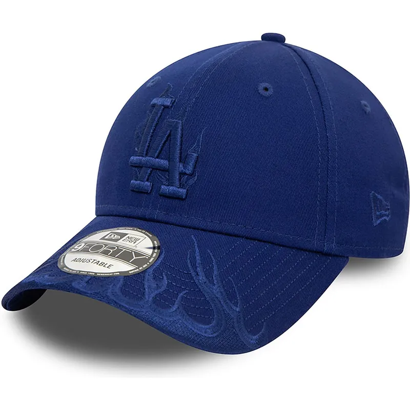 mutsid-kumer-sinine-reguleeritav-9forty-flame-los-angeles-dodgers-mlb-new-era