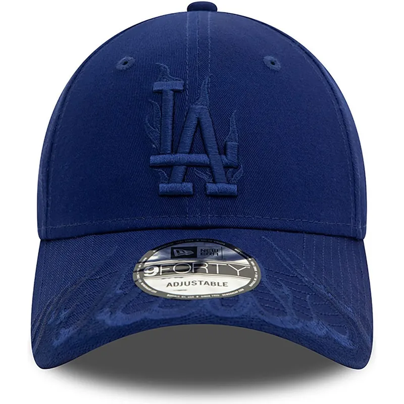 mutsid-kumer-sinine-reguleeritav-9forty-flame-los-angeles-dodgers-mlb-new-era