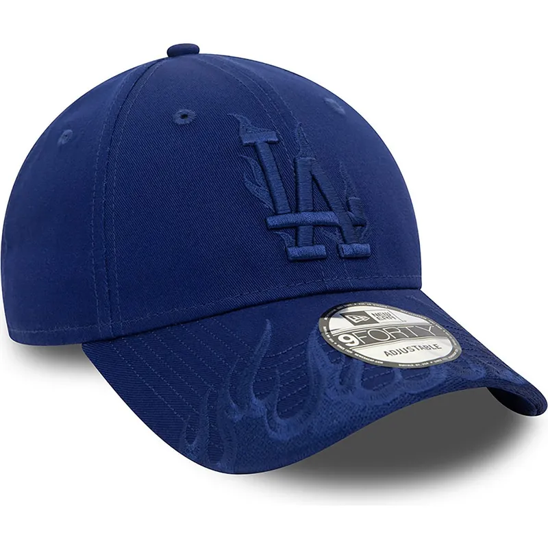 mutsid-kumer-sinine-reguleeritav-9forty-flame-los-angeles-dodgers-mlb-new-era