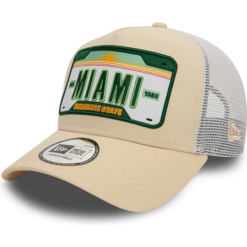 mutsid-kumer-beez-snapback-a-frame-license-plate-miami-ciudades-y-playas-new-era