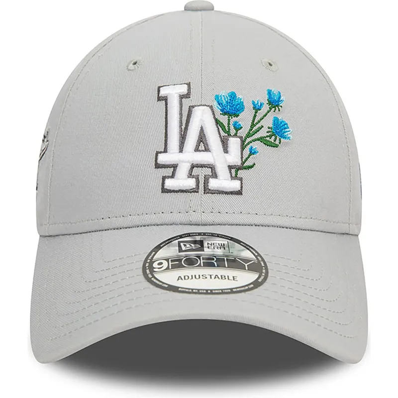 mutsid-kumer-hall-reguleeritav-9forty-flower-icon-los-angeles-dodgers-mlb-new-era
