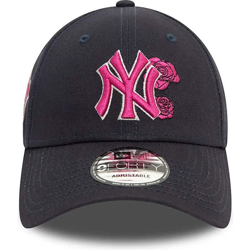 mutsid-kumer-meresinine-reguleeritav-rosa-9forty-flower-icon-new-york-yankees-mlb-new-era