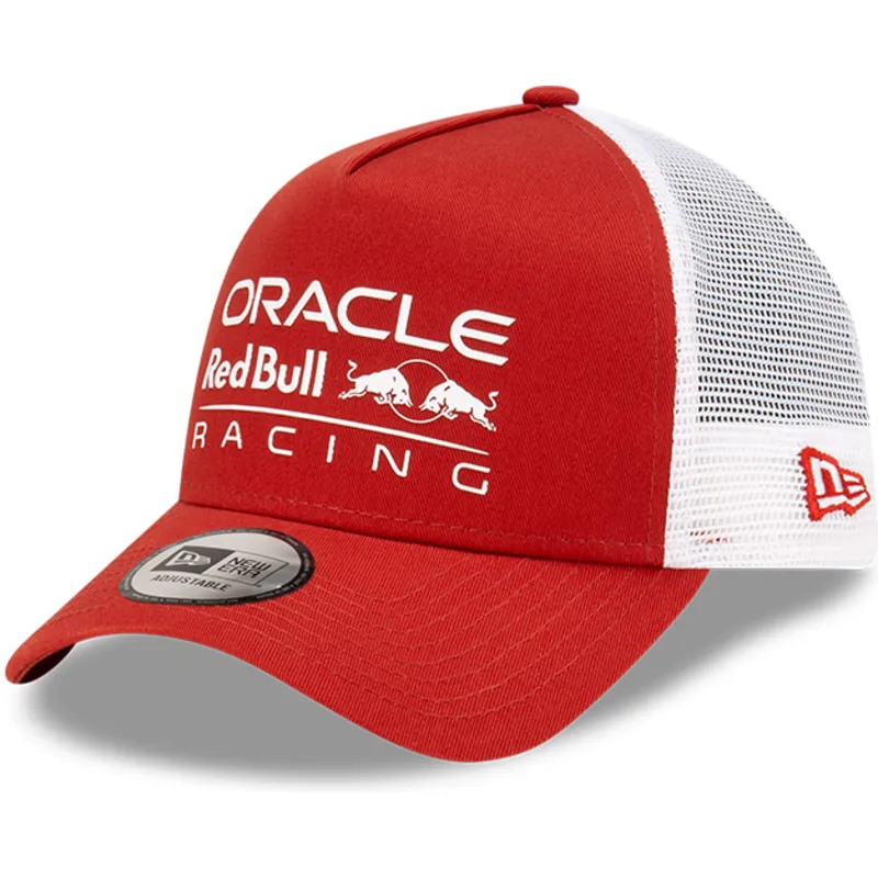 mutsid-kumer-punane-snapback-a-frame-seasonal-red-bull-racing-formula-1-new-era